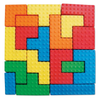 EDUSHAPE Kostky senzorické pěnové Puzzle Blocks 24m+