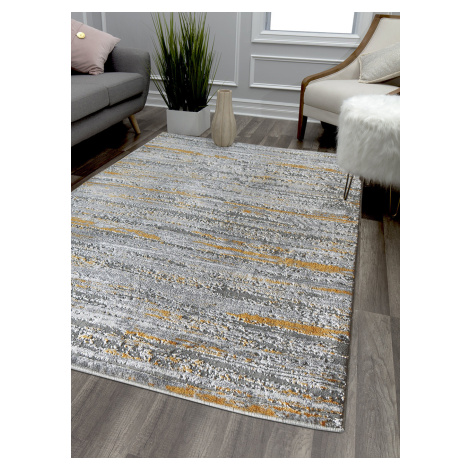 Kusový koberec Zara 8488 Yellow Grey 200x290 cm