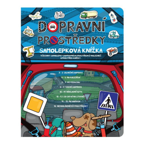 KČ Samolepková knížka Doprava Albi