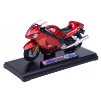 Kovový model motorky suzuki hayabusa 1:18