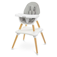 CARETERO - Jídelní židlička TUVA grey