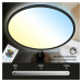 BRILONER Slim CCT svítidlo LED panel, pr. 29,3 cm, 18 W, černá BRILO 7079-015