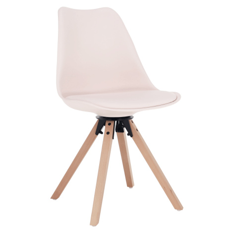 Stylová otočná židle, perlová, ETOSA Tempo Kondela