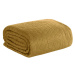 Přehoz na sedačku - pohovku - postel IRINA mustard/hořčicová 200x220 cm Mybesthome