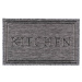Kuchyňský kobereček KITCHEN šedá 50x80 cm Mybesthome