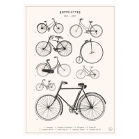 Obrazová reprodukce Bicyclettes, Bodart, Florent, 30 × 40 cm