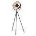 LuxD 25958 Designová stojanová lampa Atelier 145 cm černo-stříbrná