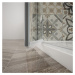 GELCO TRINITY CHROM obdélníkový kout 900x1000 rohový vstup, matné sklo, GT2290-10M-CH GT2290-10M