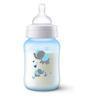 AVENT Lahev Anti-colic 260 ml, 1 ks modrá slon