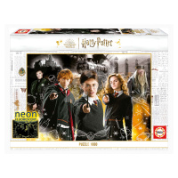 Puzzle Harry Potter 1 Neon Educa 1000 dielov a Fix lepidlo EDU19488