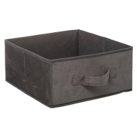 DekorStyle Úložný textilní box Volk 31x15 cm šedý