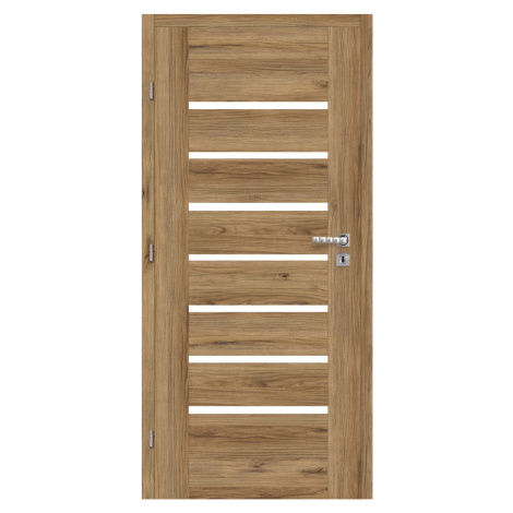 Voster Rámové falcové interiérové dveře VANILLA 10, 3D fólie ořech italský, 60 L