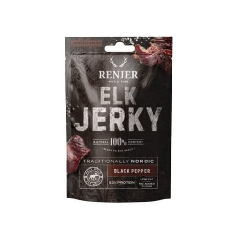 RENJER Modern Nordic Elk (Losi?) Jerky Black Pepper 25g