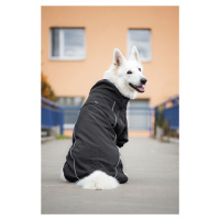 Vsepropejska Tais bunda pro psa na zip s reflexními prvky Barva: Černá, Délka zad (cm): 45, Obvo