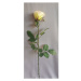 Umělá růže bílá, 69 cm