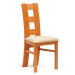 Jídelní židle VICTOR – masiv buk, látka, více barev