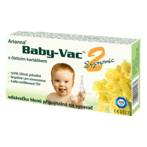 Arianna Baby-Vac 2 odsávačka hlenů s čisticím kartáčkem