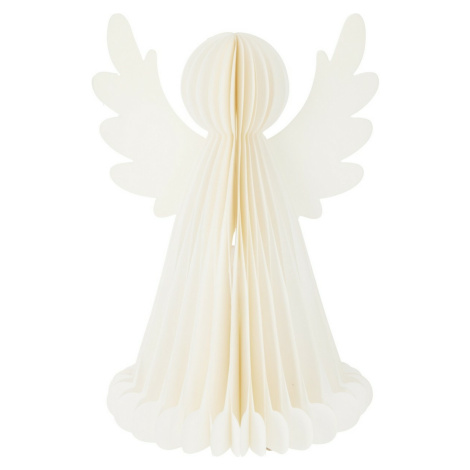 Svítící vánoční dekorace Anděl, 28 cm, 6 LED, na baterie, časovač