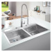 Grohe 31585SD1 - Dřez K800, 102x51 cm, kartáčovaná nerez