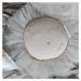 Cotton &amp; Sweets Závěsná dekorace slunce pudrově růžová 35x35x5cm