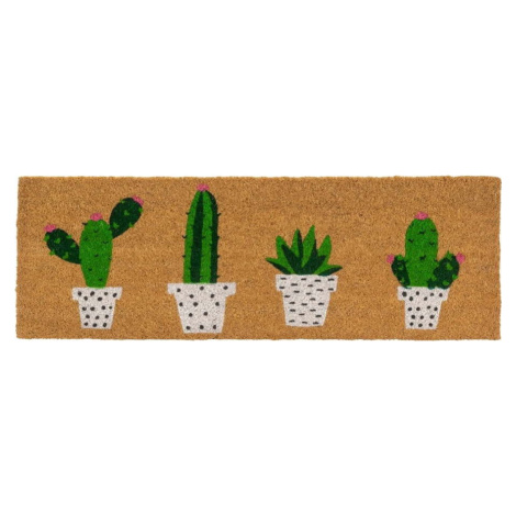 Rohožka z kokosového vlákna 25x75 cm Cactus – Casa Selección