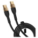 3mk Hyper Silicone Cable USB-C/USB-C datový kabel, 2m, 100W černý