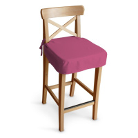 Dekoria Sedák na židli IKEA Ingolf - barová, růžová, barová židle Ingolf, Loneta, 133-60