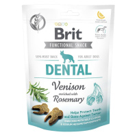 Brit Care Dog Functional Dental Snack Deer - 3 x 150 g