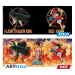 One Piece Hrnek Luffy & Sabo měnící se motiv 460 ml