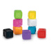 Interaktivní hra Clever Cubes Smart Smoby s 3 hrami barvy a čísla od 24 měsíců (anglicky, franco
