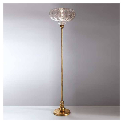 Siru Stojací lampa SULTANO s ručně foukaným sklem