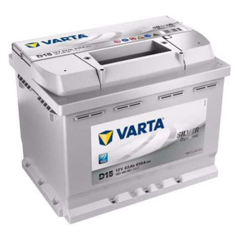 Autobaterie VARTA SILVER Dynamic 63Ah 12V D15