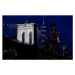 Fotografie Brooklyn Bridge night view, Mark Meredith, 40 × 26.7 cm