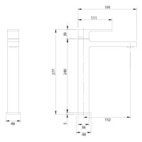 Omnires BARETTI BA7812BL