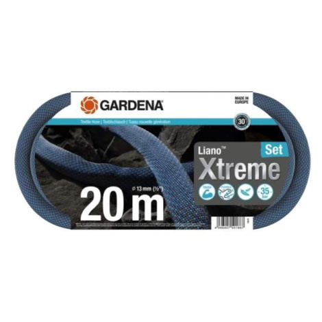 Hadice textilní Liano™ Xtreme 1/2" 20m + postřikovač Gardena
