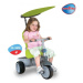 Smart-Trike SMART TRIKE tříkolka 191 Recliner 4v1 Zeleno-šedá