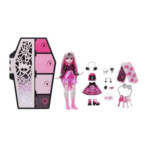 Mattel Monster High Skulltimate secrets série 2, panenka - Draculaura