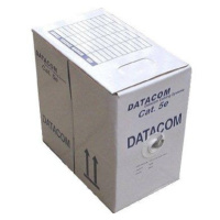 Datacom drát, CAT5E, FTP, PE venkovní, 305m/box