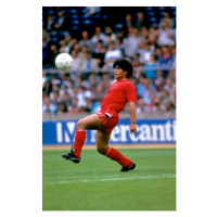 Fotografie Argentinian Footballer Diego Maradona in 1982, 26.7 × 40 cm