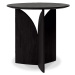 Ethnicraft designové odkládací stolky Teak Fin Black Table