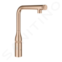 Grohe 31615DL0 - Dřezová baterie s výsuvnou koncovkou, SmartControl, kartáčovaný Warm Sunset