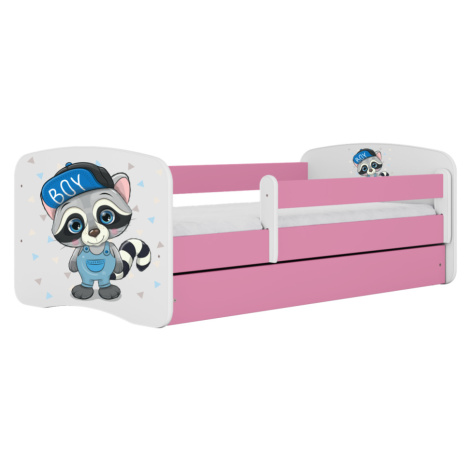 Kocot kids Dětská postel Babydreams mýval růžová, varianta