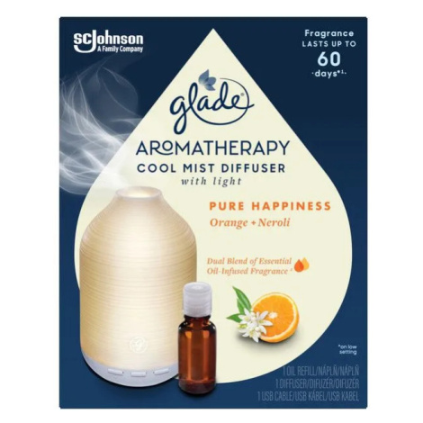 Glade  Aromatherapy Cool Mist Diffuser Pure Hapiness