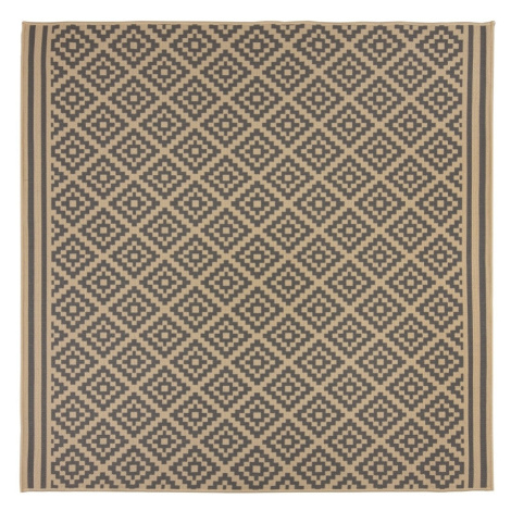 Flair Rugs koberce Kusový koberec Florence Alfresco Moretti Beige/Anthracite čtverec  – na ven i