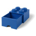 LEGO Storage LEGO úložný box 4 s šuplíkem Varianta: Box tmavě šedá