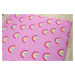 Little gem. carpets Dětský pěnový koberec Pink rainbows – na ven i na doma - 100x140 cm