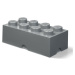 LEGO® Úložný box 25 x 50 x 18 cm - Tmavě šedá