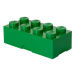 Box na svačinu 10 x 20 x 7,5 cm, více variant - LEGO Barva: bílá