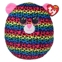 TY Squish DOTTY - vícebarevný leopard 30cm