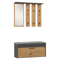 TPS Předsíňová stěna PARMA antracit / artisan